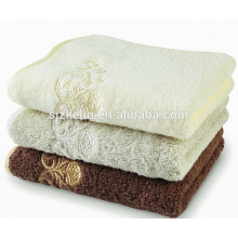 luxury embroidered face towels